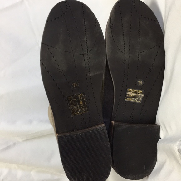 Grey suede tall leather boots Sz 7.5 - Picture 5 of 7